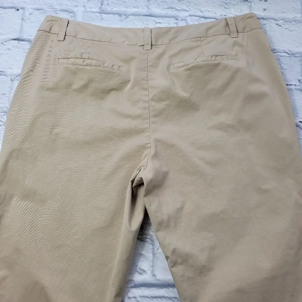 Cason Khaki Cuffed Pants from Nordstrom size 12